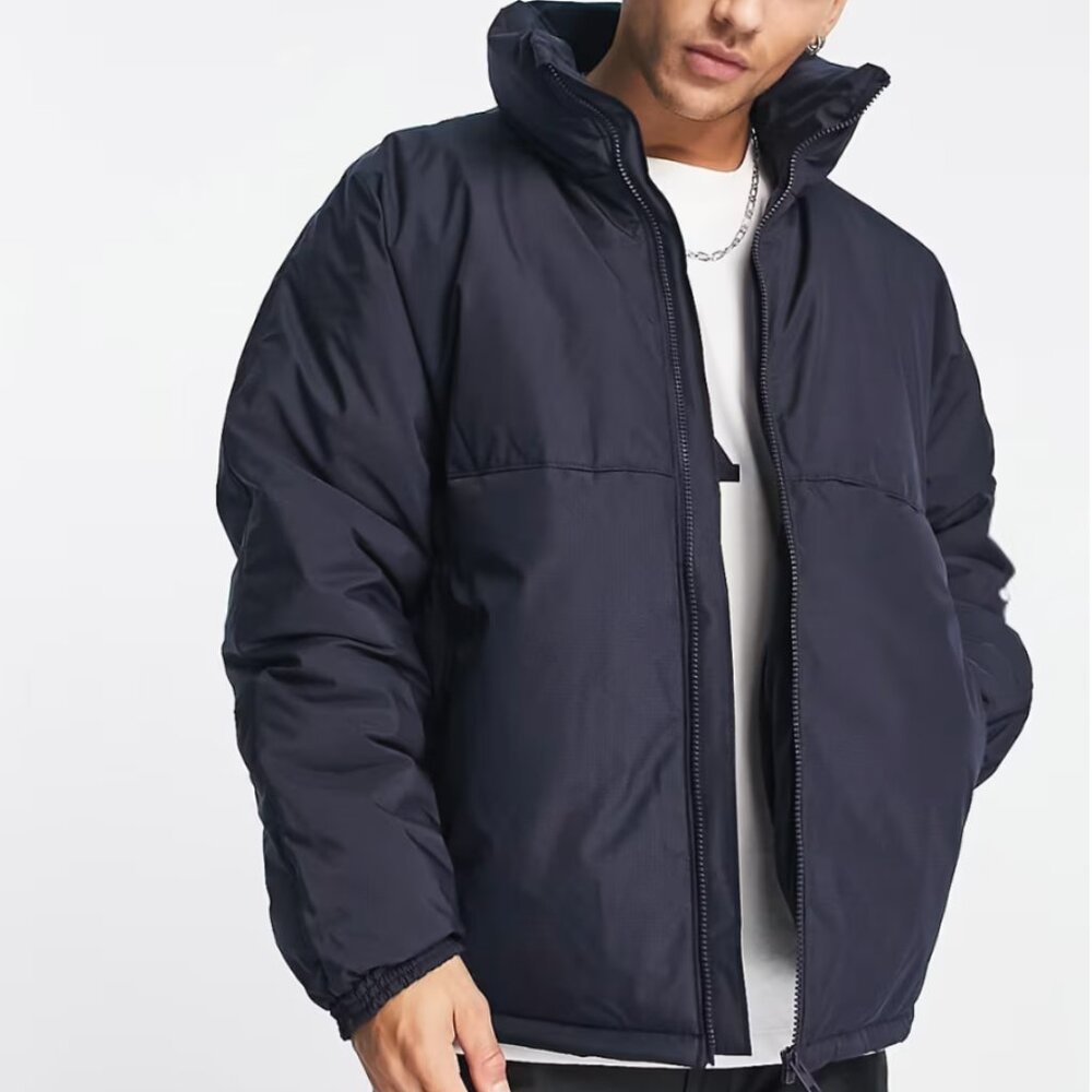 Weekday Nils Puffer Jacket – Navy